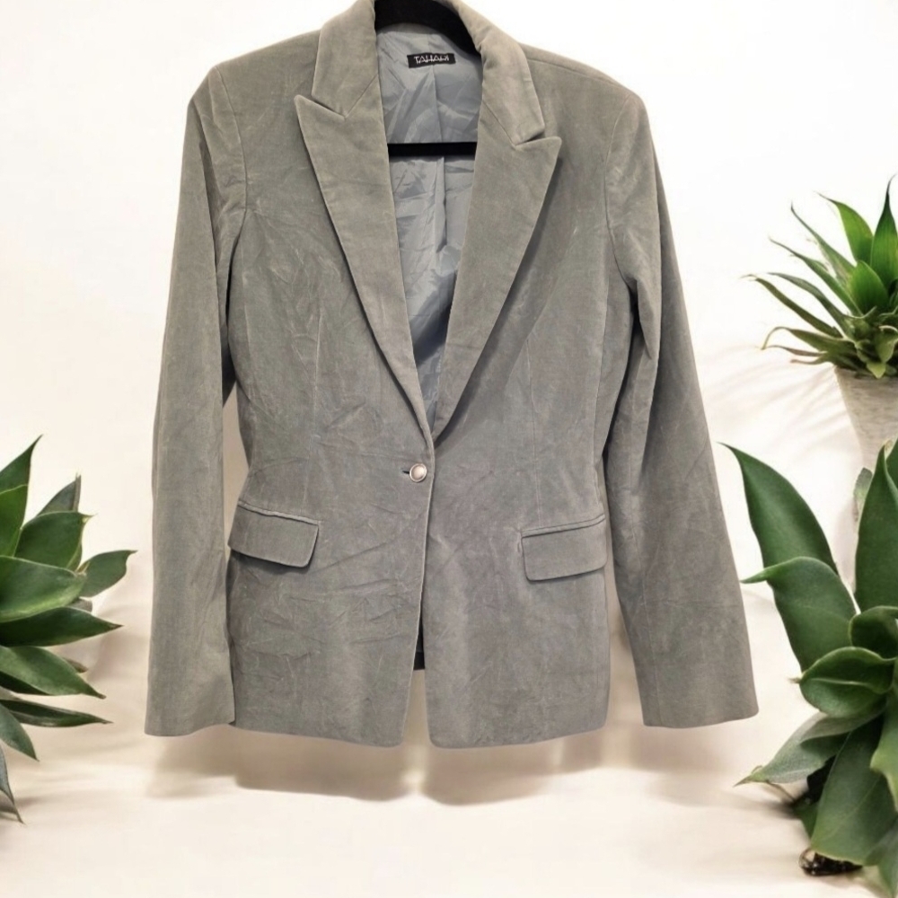 Tahari Elegant Green Blazer